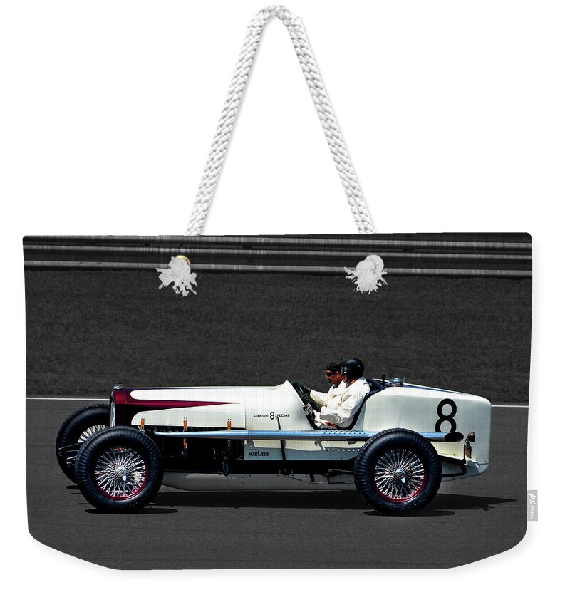 Svra Weekender Tote Bag featuring the photograph 8 at Indy by Josh Williams