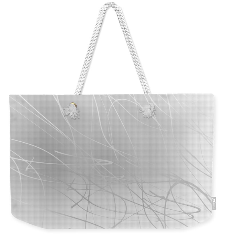 Buddha Weekender Tote Bag featuring the mixed media 86955 by John Emmett