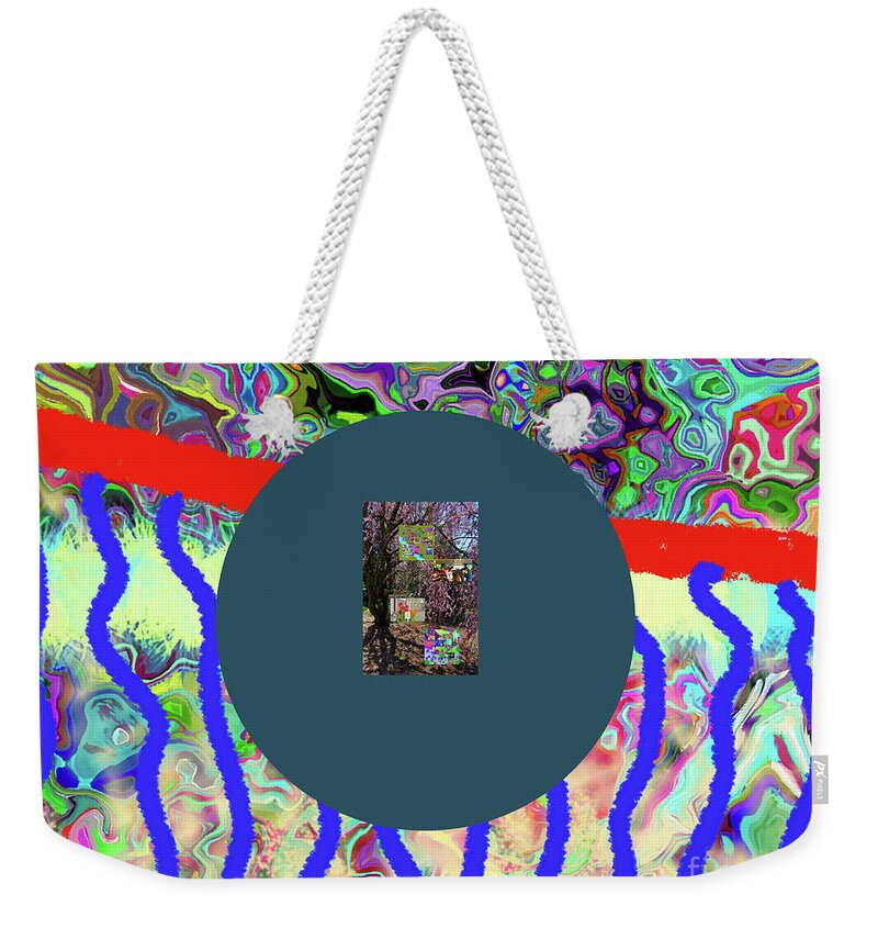 Walter Paul Bebirian: Volord Kingdom Art Collection Grand Gallery Weekender Tote Bag featuring the digital art 9-22-2020a by Walter Paul Bebirian