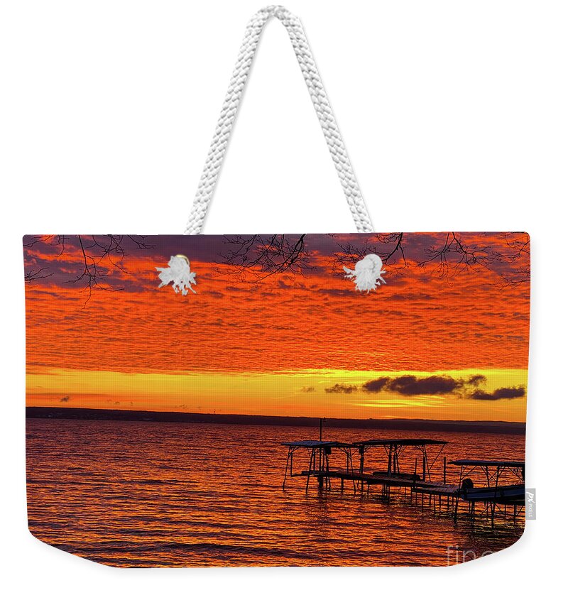 Dawn Weekender Tote Bag featuring the photograph Good Morning #9 by William Norton