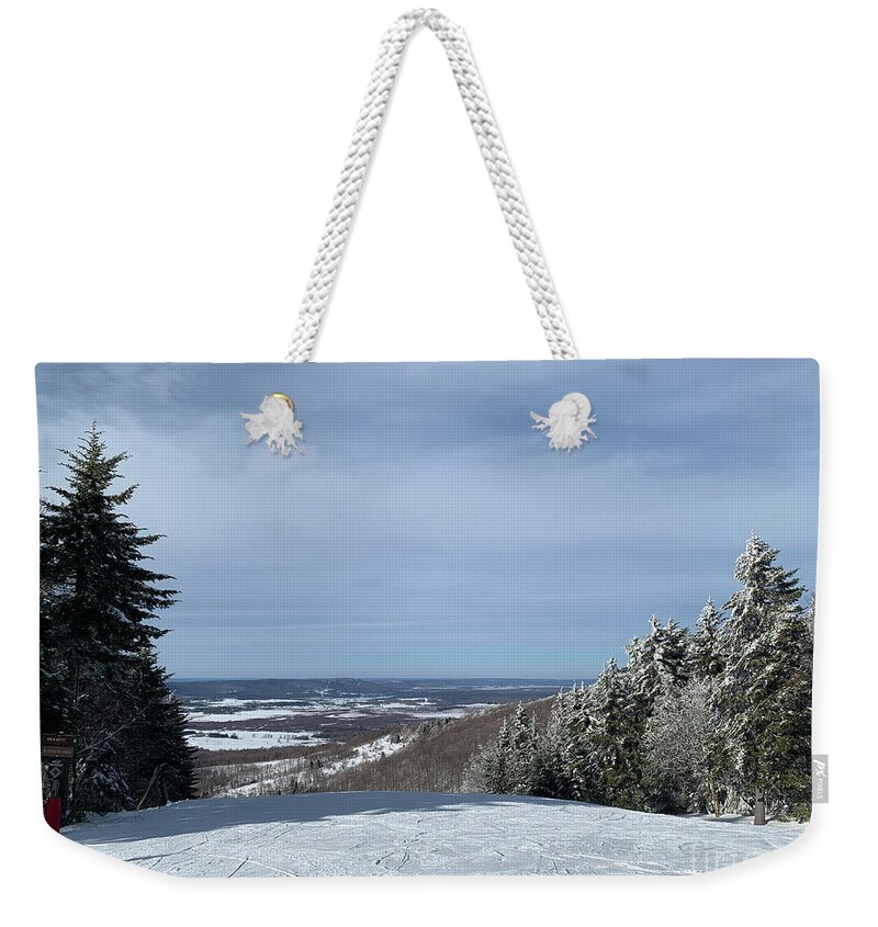  Weekender Tote Bag featuring the photograph Winter Wonderland #9 by Annamaria Frost