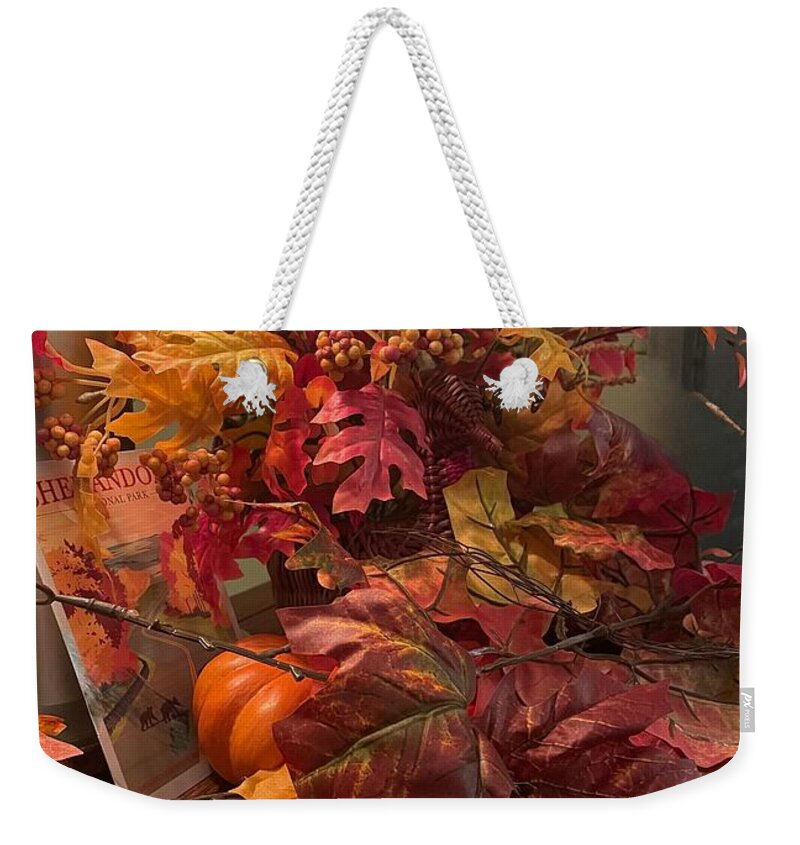 Fall Weekender Tote Bag featuring the photograph A Blessed Thanksgiving by John Anderson