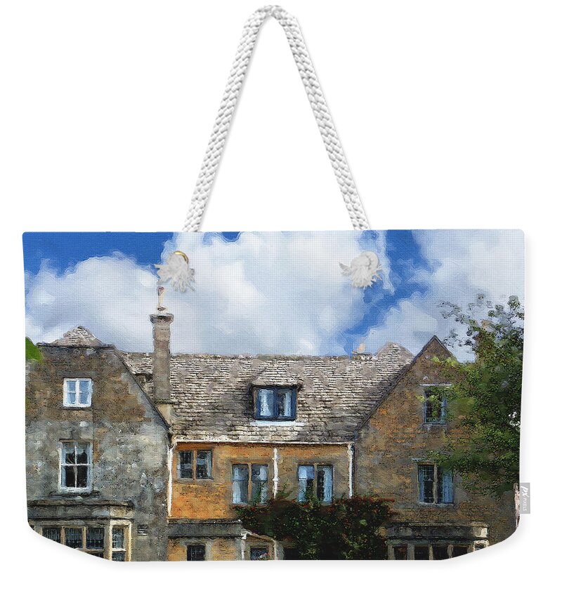 Bourton-on-the-water Weekender Tote Bag featuring the photograph A Bourton Inn by Brian Watt