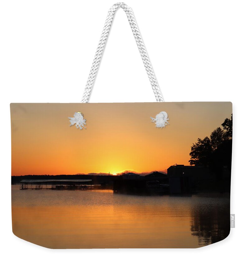 Morning Weekender Tote Bag featuring the photograph A Guest Appearance by Ed Williams