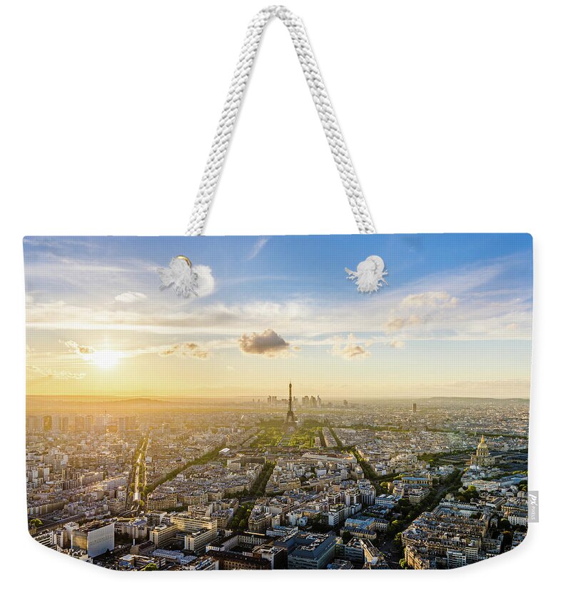Paris Weekender Tote Bag featuring the photograph A Paris by Alexios Ntounas