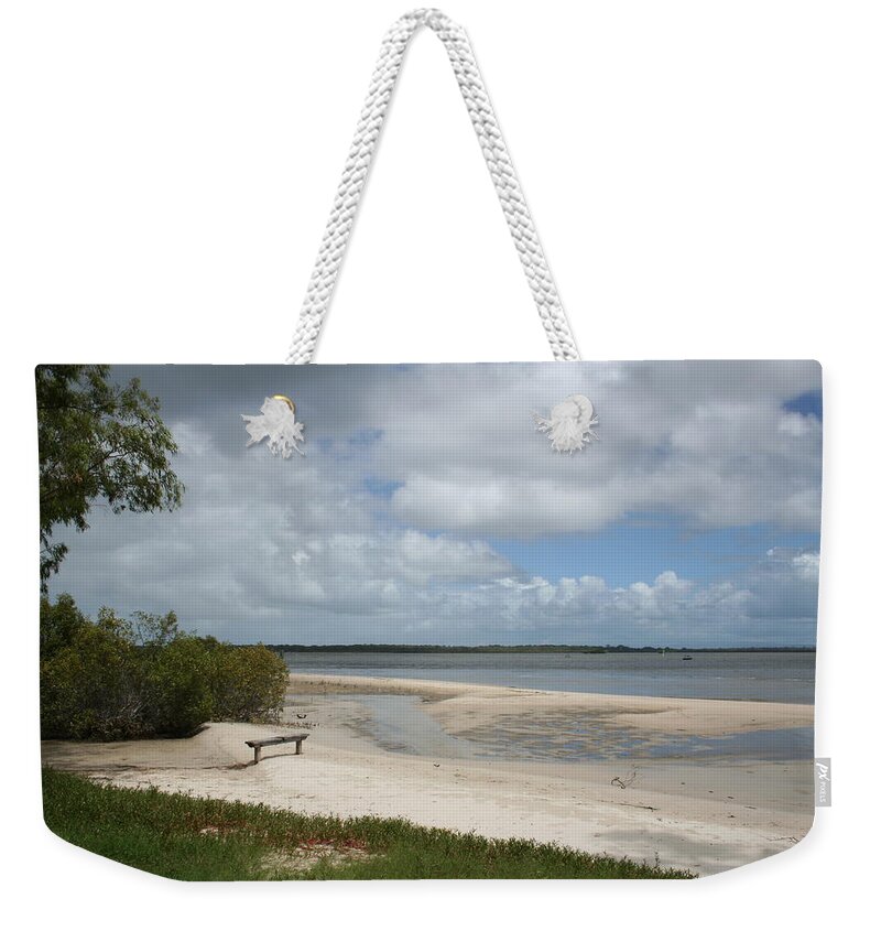 Landscape Weekender Tote Bag featuring the photograph A Quiet Moment by Maryse Jansen