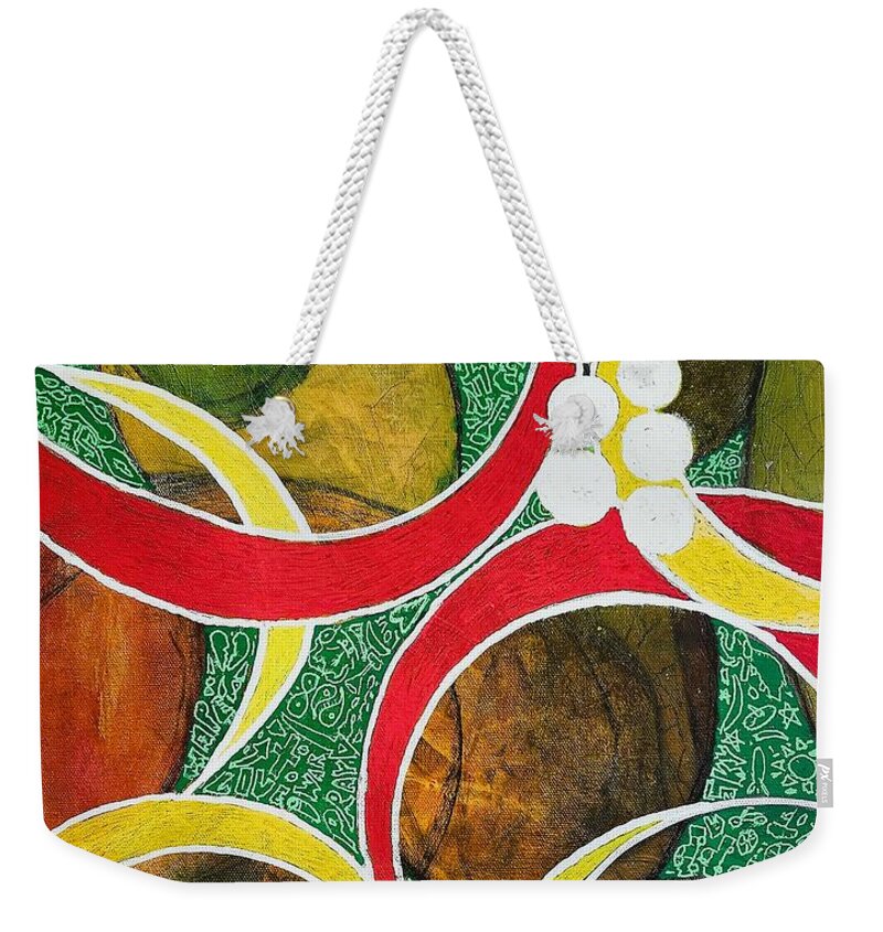 Bold Weekender Tote Bag featuring the painting A Small Piece of History by Jim Whalen