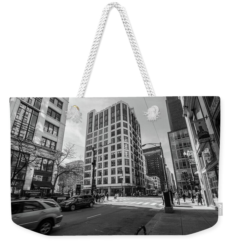 Urban Building Weekender Tote Bag featuring the photograph Abandon Urban Building by Britten Adams