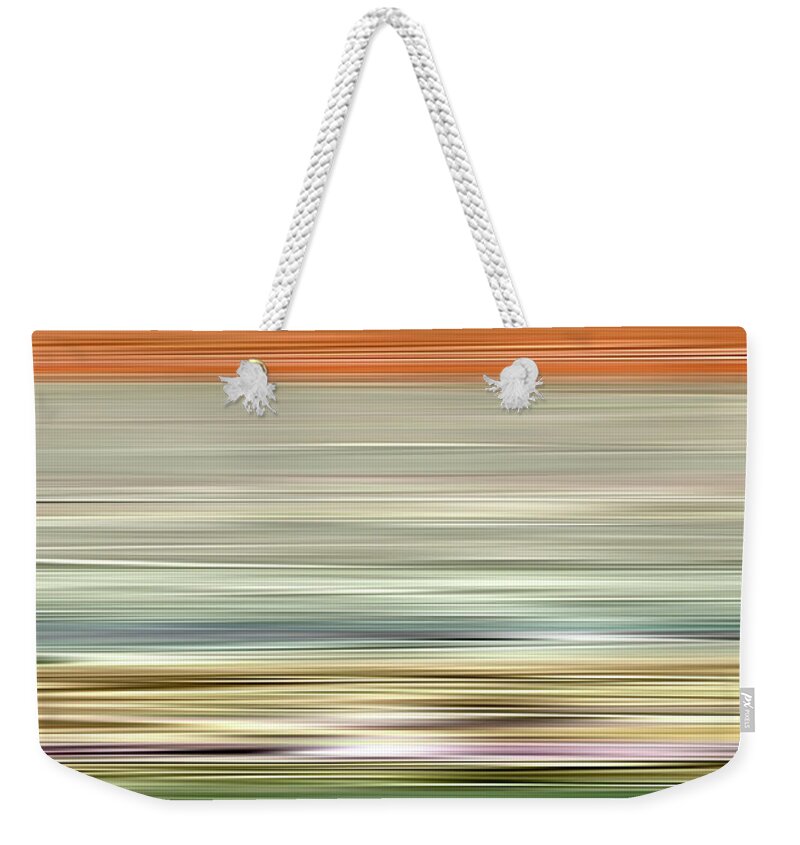 Staley Weekender Tote Bag featuring the digital art Abstract 2022a by Chuck Staley