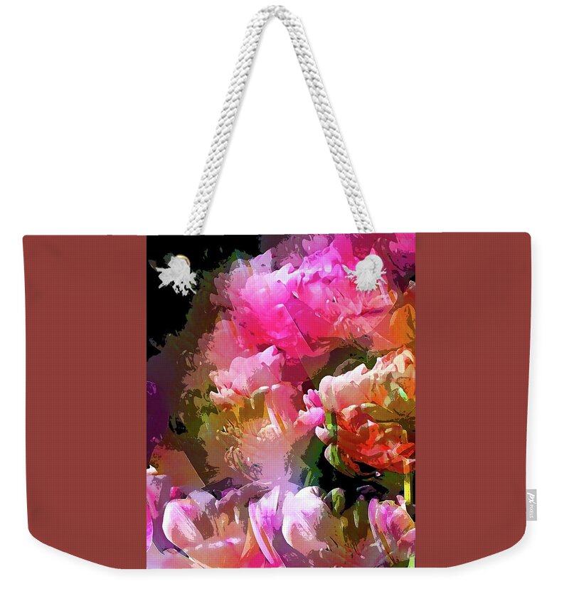 Abstract Weekender Tote Bag featuring the photograph Abstract 272 by Pamela Cooper