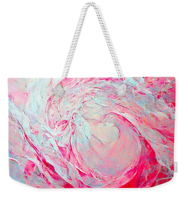 Abstract Weekender Tote Bag featuring the digital art Abstract #3 by Craig Boehman