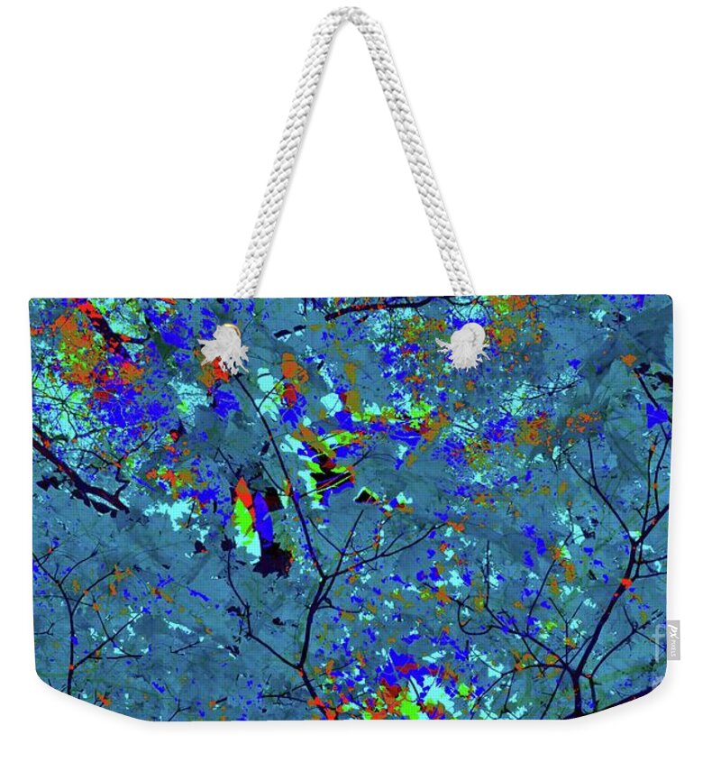 Abstract Weekender Tote Bag featuring the photograph Abstract Nature by Marcia Lee Jones
