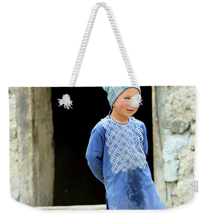  Weekender Tote Bag featuring the photograph Afghanistan 23 by Eric Pengelly