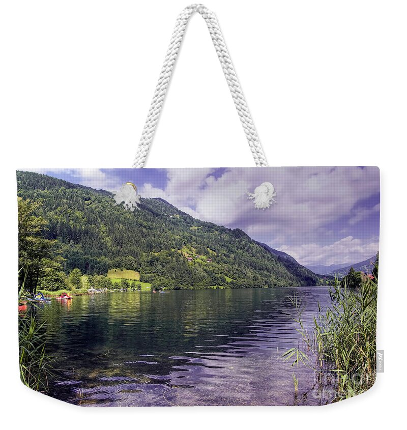 National Park Weekender Tote Bag featuring the photograph Afritzer See - Carinthia - Austria by Paolo Signorini