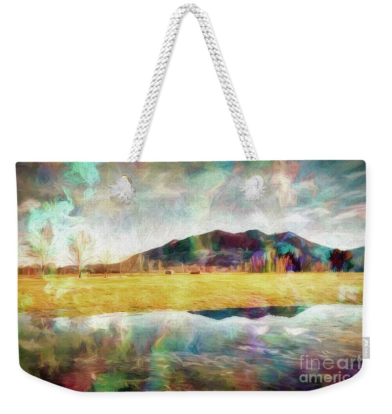 Nag005985 Weekender Tote Bag featuring the digital art After the Snow by Edmund Nagele FRPS