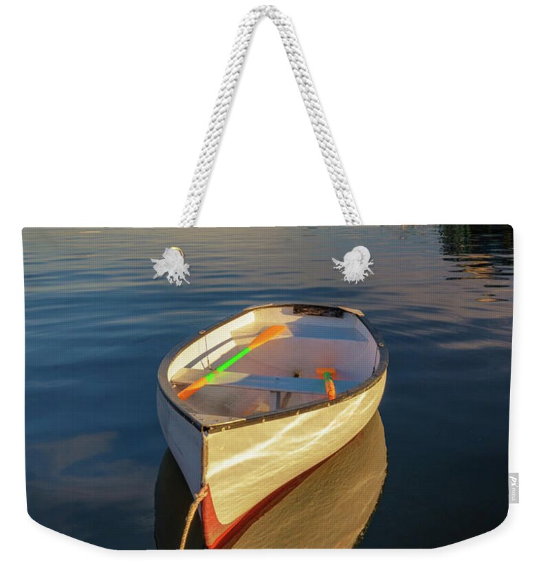 Maine Weekender Tote Bag featuring the photograph Afternoon at Bernard Harbor by Kristen Wilkinson