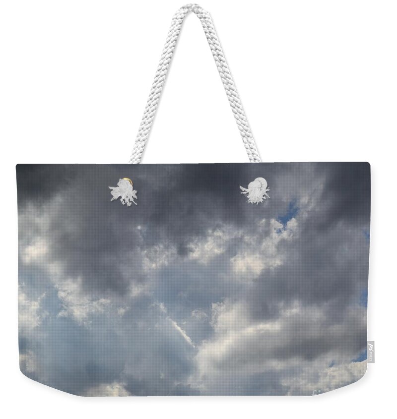 Rain Clouds Weekender Tote Bag featuring the photograph Afternoon Storm by Expressions By Stephanie