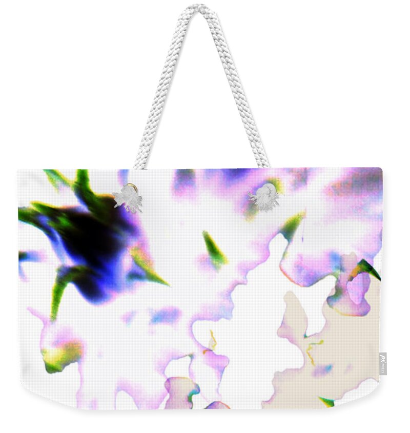 Contemporary Art Weekender Tote Bag featuring the digital art Agenda by Jeremiah Ray