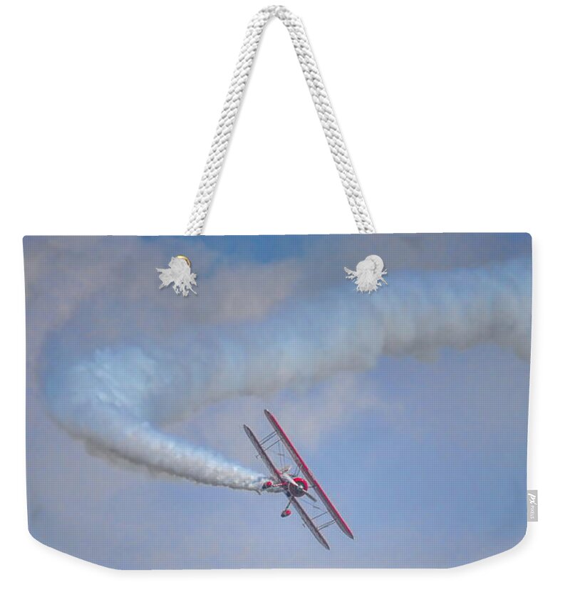 Aircraft Weekender Tote Bag featuring the photograph Air Show - WOW 2023 - 9 by Dale Kauzlaric