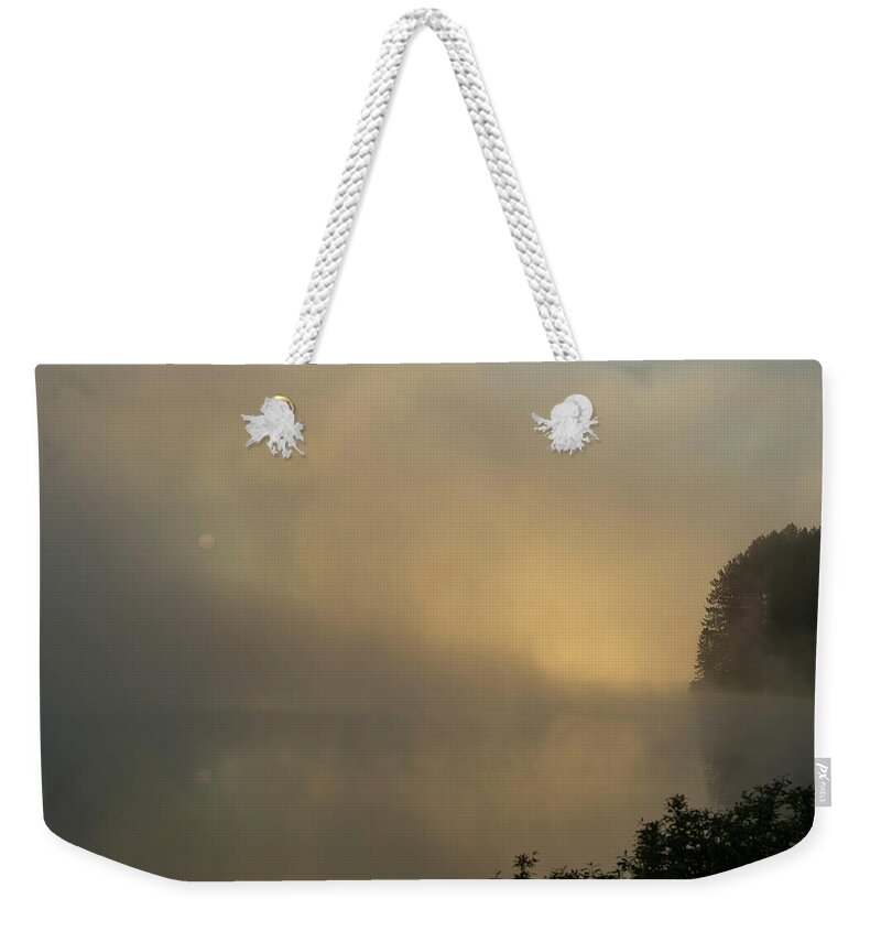Algonquin Weekender Tote Bag featuring the photograph Algonquin Morning by CR Courson