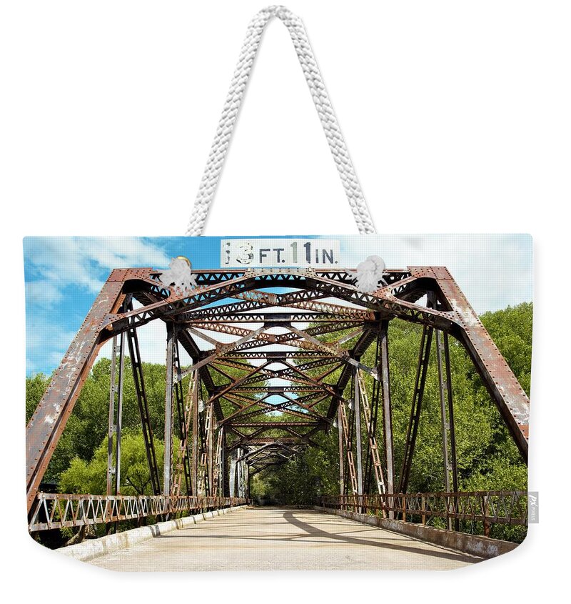 Abandoned Weekender Tote Bag featuring the photograph Almost Unlucky by David S Reynolds