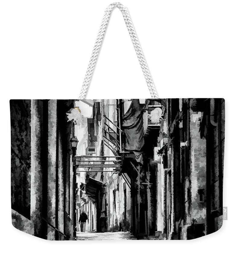 2019 Weekender Tote Bag featuring the photograph Alone by Monroe Payne