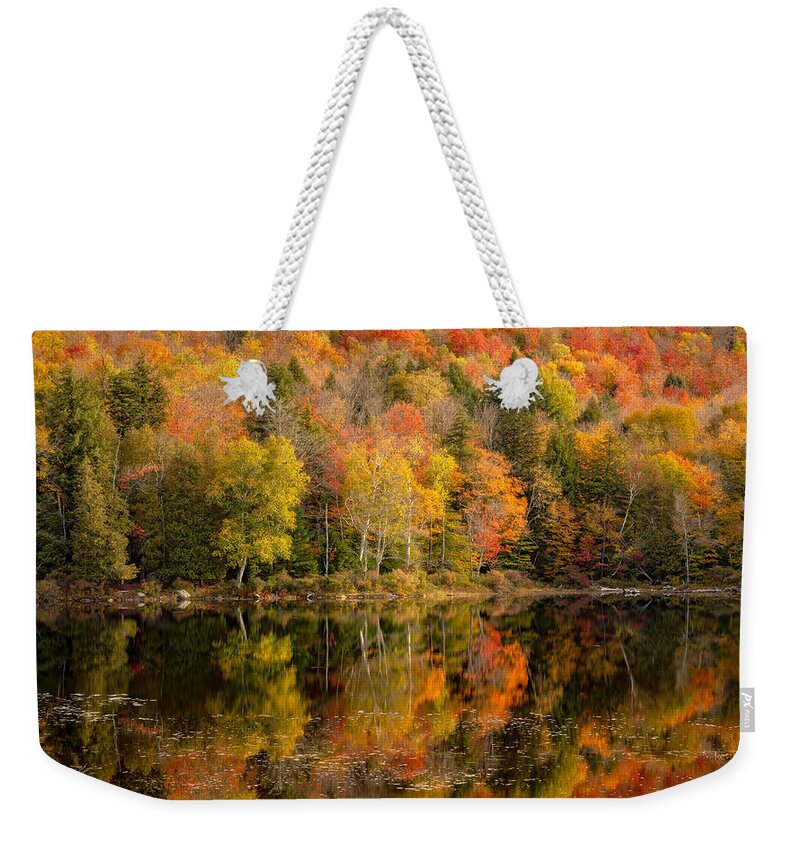 Adk Weekender Tote Bag featuring the photograph An Adirondack Autumn by Rod Best