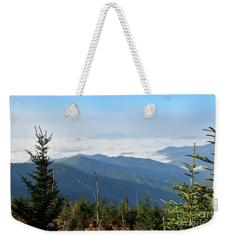 Andrews Bald Weekender Tote Bag featuring the photograph Andrews Bald 10 by Phil Perkins