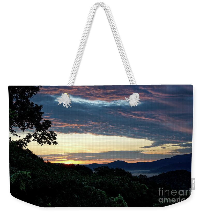 Sunrise Weekender Tote Bag featuring the photograph Another Sunrise by Phil Perkins