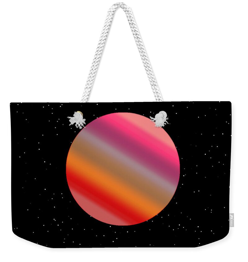 The Entranceway Weekender Tote Bag featuring the digital art Another World by Ronald Mills