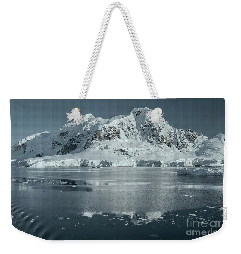 Antarctica Weekender Tote Bag featuring the photograph Antarctic Landscape by David Lichtneker