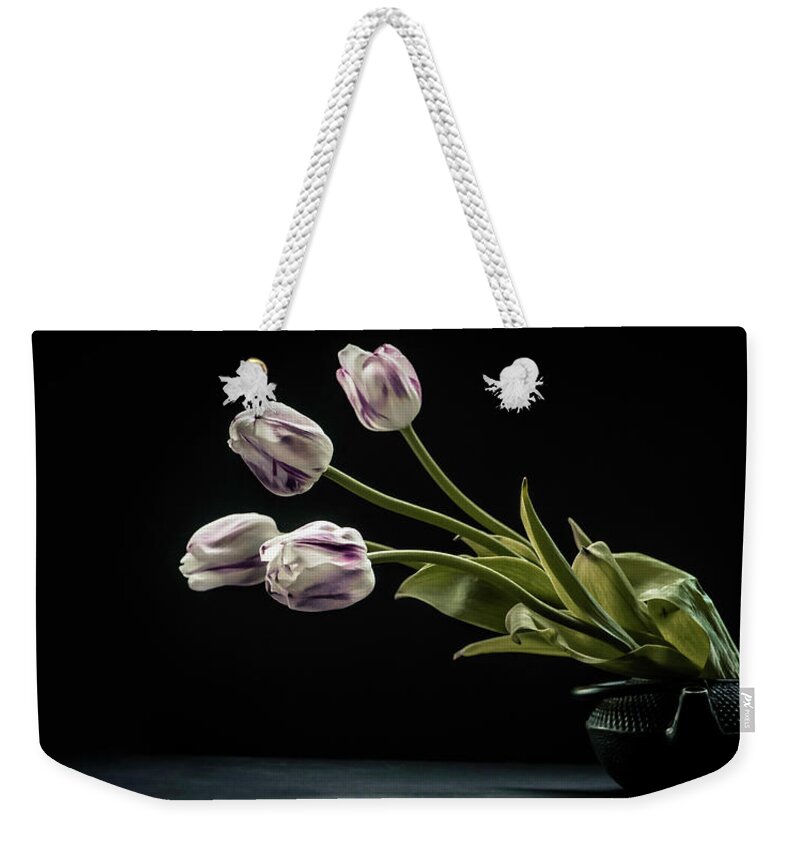 Flowers Weekender Tote Bag featuring the photograph Anticipation by Maggie Terlecki