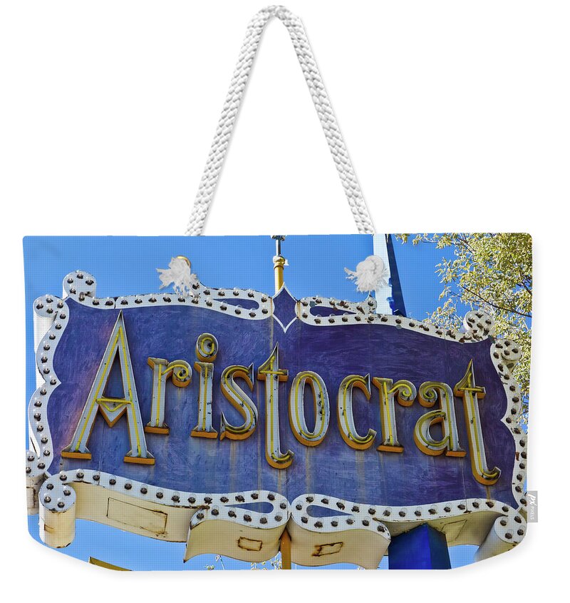 Fancy Weekender Tote Bag featuring the photograph Aristocrat by Matthew Bamberg