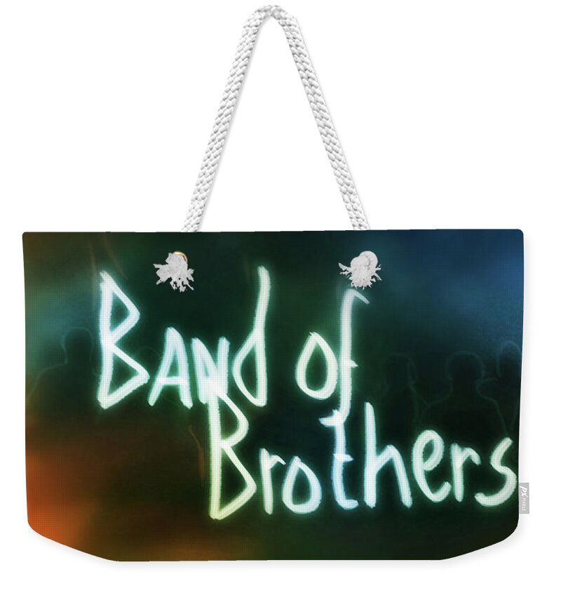 Band Of Brothers Weekender Tote Bag featuring the digital art Art - Band of Brothers by Matthias Zegveld