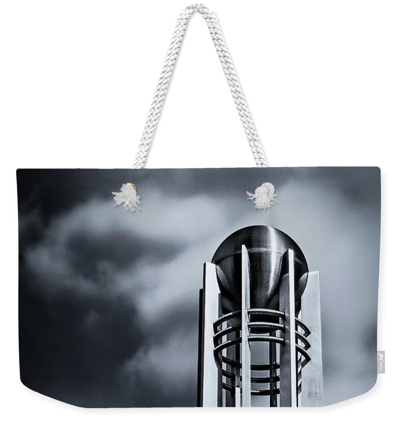 Art Deco Weekender Tote Bag featuring the photograph Art Deco Light by Mike Schaffner