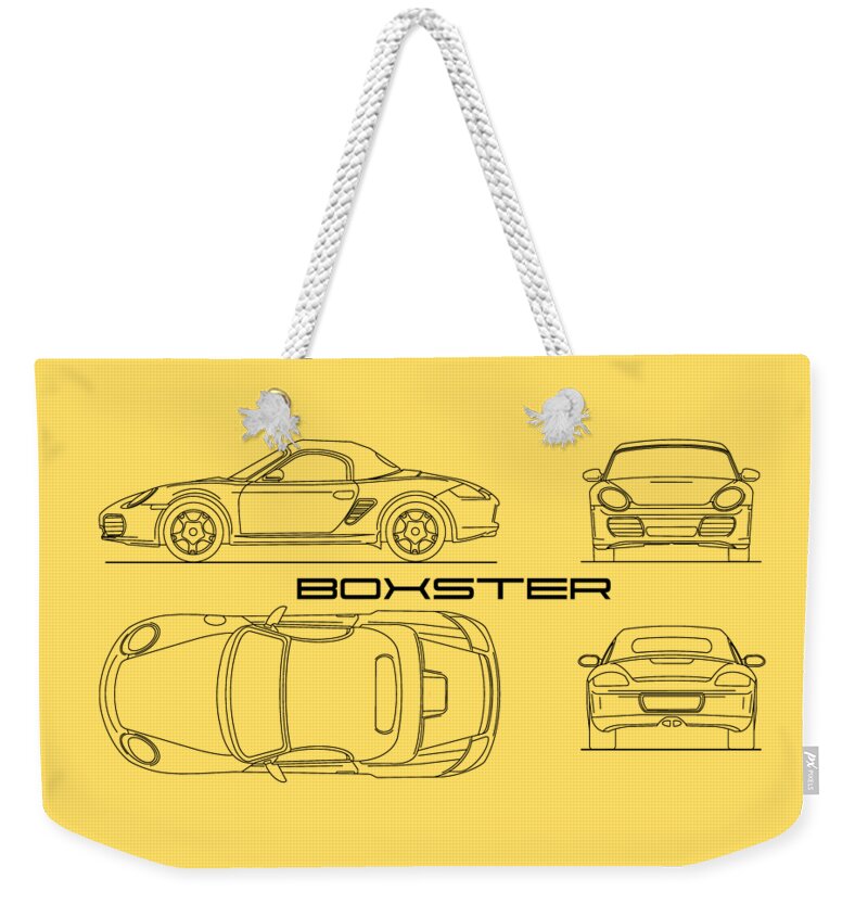 Porsche Boxster Weekender Tote Bags