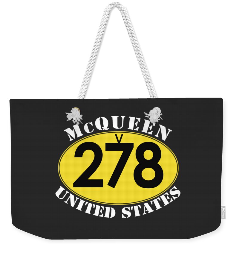 Isdt 1964 Weekender Tote Bag featuring the photograph Steve McQueen ISDT Triumph by Mark Rogan