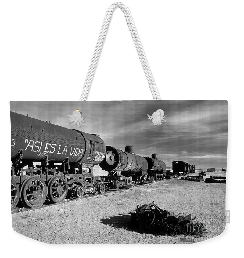Bolivia Weekender Tote Bag featuring the photograph Asi es la Vida - Such is life by James Brunker