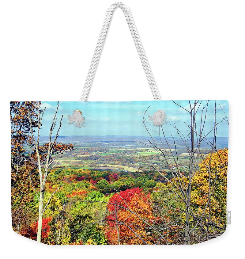 Fall Weekender Tote Bag featuring the photograph Autumn Magic by Geoff Crego