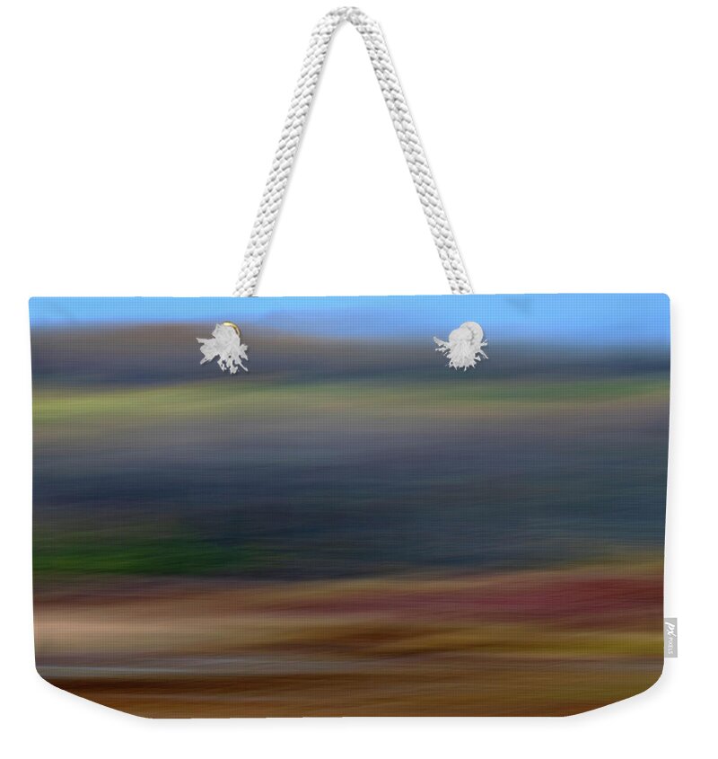 Landscape Weekender Tote Bag featuring the photograph Autumn Marshland by Claudio Bacinello