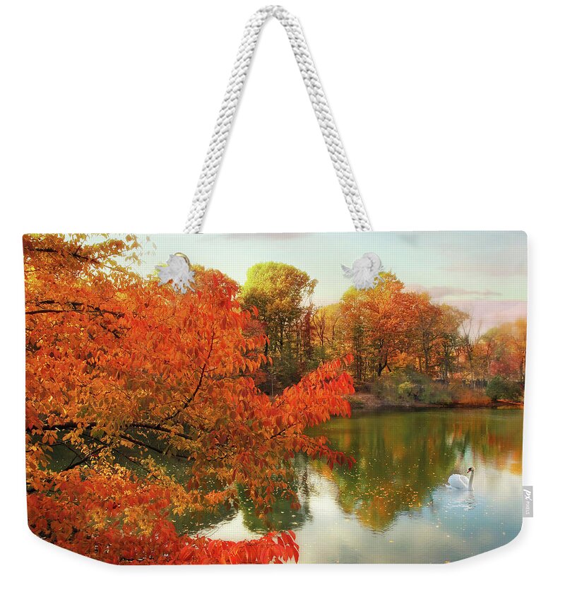 Autumn Weekender Tote Bag featuring the photograph Autumn Splendor by Jessica Jenney