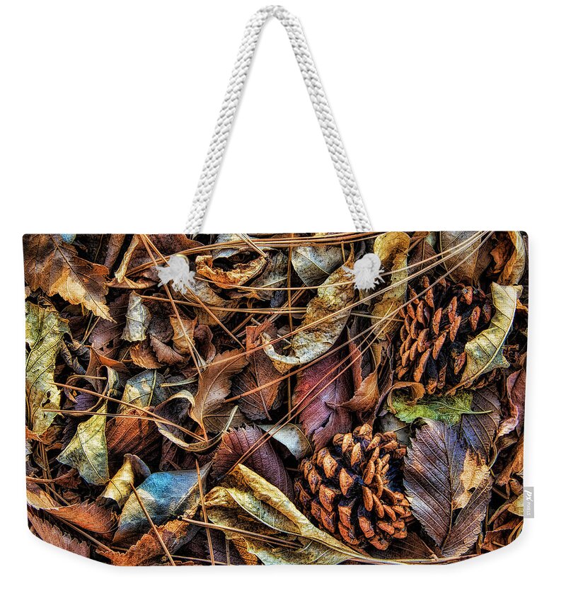 Autumn Weekender Tote Bag featuring the photograph Autumns Bounty by Steve Sullivan