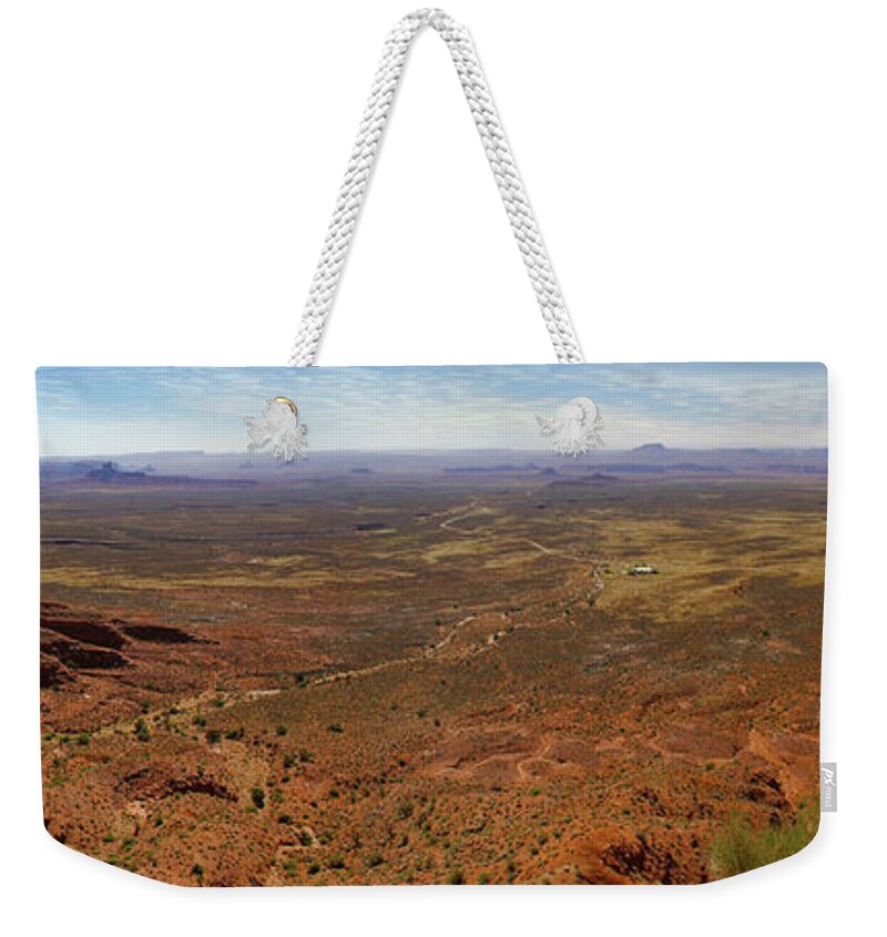 Desert Weekender Tote Bag featuring the photograph Back Roads Utah 7 by Mike McGlothlen