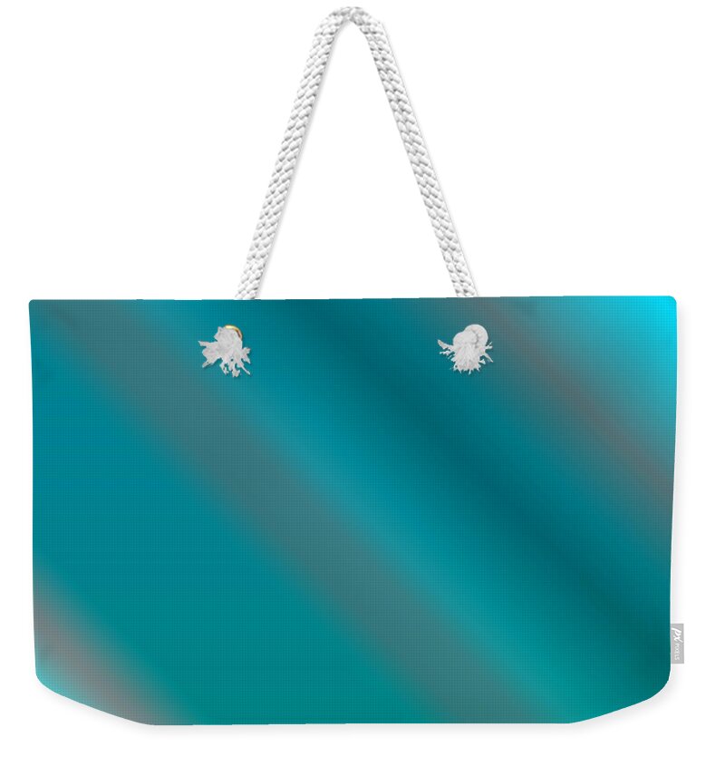 Turquoise Weekender Tote Bags