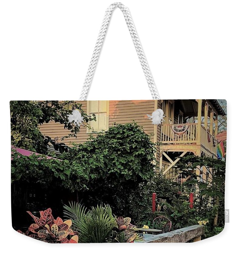 St Augustine Weekender Tote Bag featuring the photograph Backside St Augustine by John Anderson