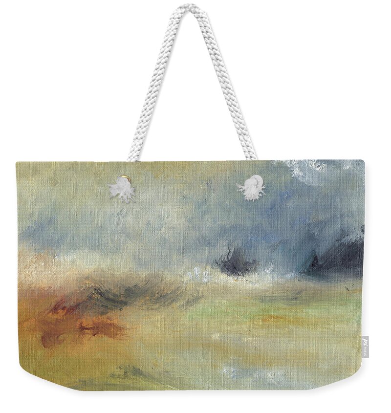  Abstract Art Weekender Tote Bag featuring the painting Bajio Menorquin by Juan Bosco
