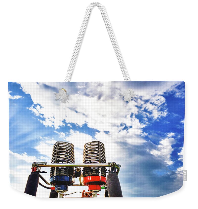 Co Weekender Tote Bag featuring the photograph Balloon Fest by Doug Wittrock