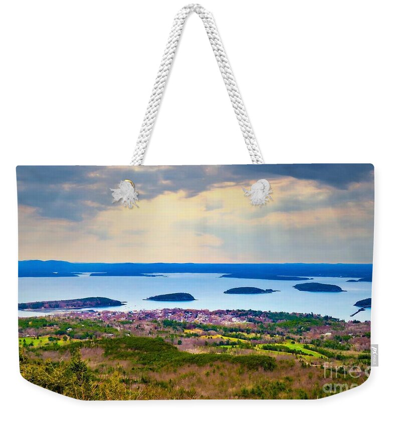 Bar Harbor Weekender Tote Bag featuring the photograph Bar Harbor by Kevin Fortier