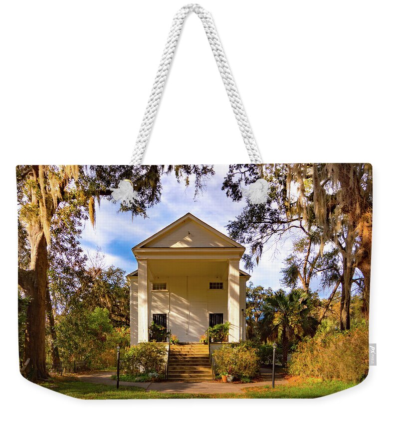 Rockville Weekender Tote Bag featuring the photograph Bathed in Golden Light by Norma Brandsberg