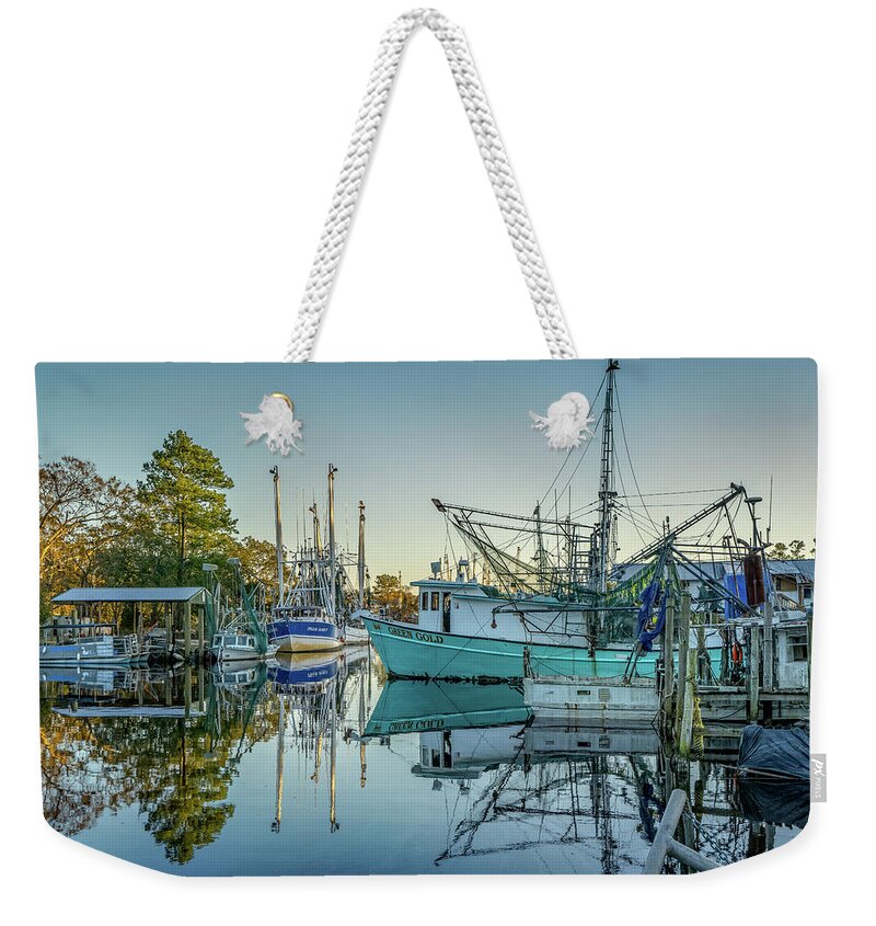 Bayou Weekender Tote Bag featuring the photograph Bayou Afternoon, 12/29/20 by Brad Boland